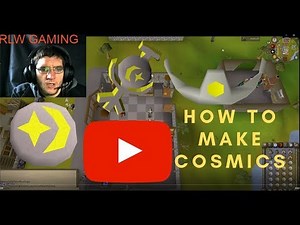 HOW TO CRAFT COSMIC RUNES OSRS