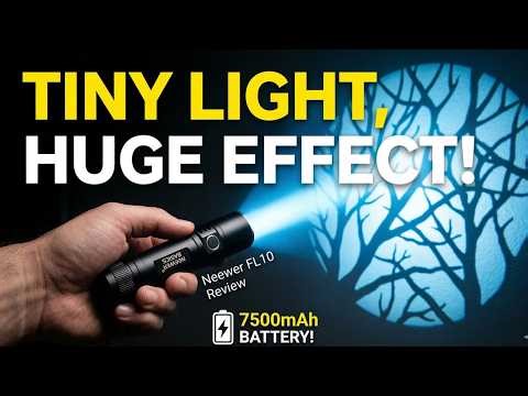 Neewer FL10 Review: Ο Απόλυτος Φακός LED για Φωτογραφία & Βίντεο (Με 20 Gobos!)