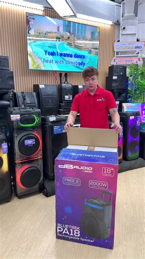Unboxing of dB Audio Bluetrek PA-18 ,2000watts,rechargeable,2 wireless microphone included #dbaudiohearandbelieve #PartyEssential #karaokeanywhere #appliancedistributor #AffordableWithWarranty