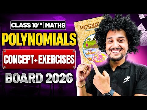 POLYNOMIAL | CLASS 10TH | MATH | NCERT | 2025-26 | PRANAV SIR 🔥