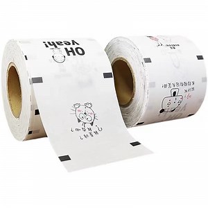 [Hot Item] Custom Logo Plastic Sealing Roll Film to Cup Lidding for Bubble Tea Packaging