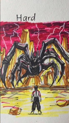 How to draw The Mind Flayer (easy,medium,hard) #drawing #howtodraw #strangerthings #art #mindflayer