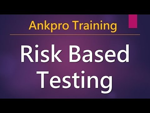 Manual testing 30 - What is Risk based testing? How to do Risk based testing?