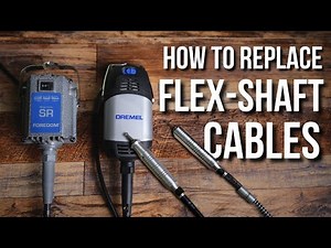 Dremel & Foredom Rotary Tool Repair // Replacing Flex-Shaft Cables