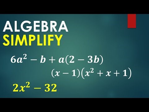 GRADE 10 | ALGEBRA SIMPLIFY