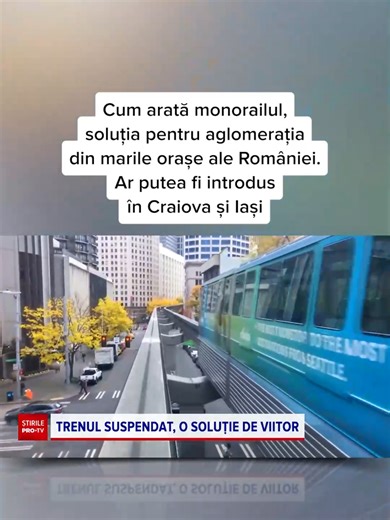 Monorail: Soluția pentru aglomerația din orașele României