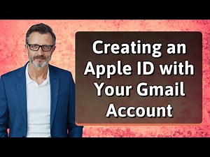 Creating an Apple ID with Your Gmail Account