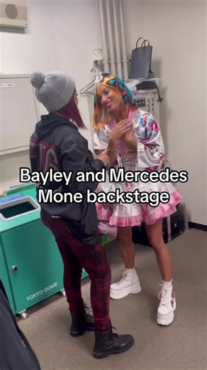 Bayley and Sasha Banks Backstage Encounter