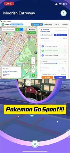 Pokémon GO Spoofing with iFlowGo: GPX Route & Multi-Teleport #pokemongo #pokemongospoofing