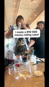 462K views · 6.9K reactions | I took the challenge to make this stunning R10 000 money rolling cake. With a lot of challenges of course but I managed to pull it off. The cake Cracked open 沈 but my client was very quick to act and she was very chilled about. Theu loved the cake . #baking #pastrychef #cakedecorating #chef #money | Cake Moments - Confectionery | Facebook