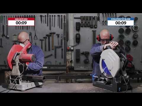 Evolution Power Tools - Cutting Evolved - Abrasive vs Cold Cutting Saws