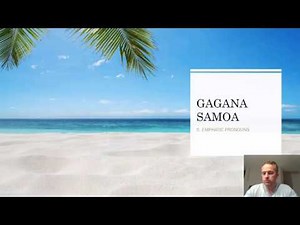 How to Speak Samoan - Pronouns (part 1 of 2)