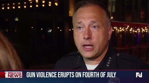 Gun violence erupts across U.S. on Fourth of July