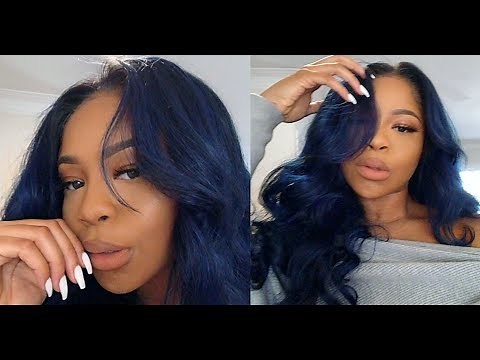 HOW TO: NAVY BLUE HAIR GOALS ft AliPearl