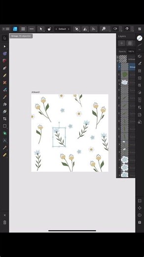 How to quickly select all objects in Affinity Designer?