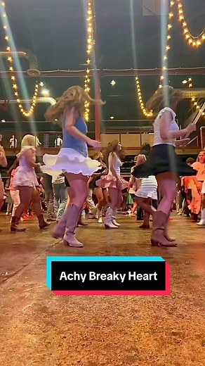 Achy Breaky Heart line dance steps for beginners