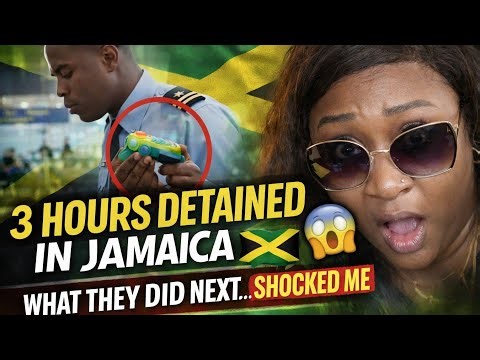 Jamaican Immigration Almost Sent Me Back 😱 From Excited to Detained 😡