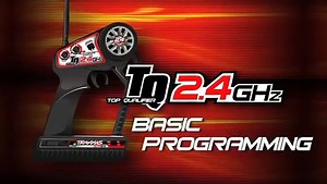 Traxxas TQ 2.4 GHz TX Basic Programming Video