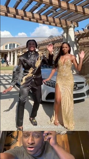 🖤💛🔥 Prom King and Queen Style Moves #cheer #promdress #students #school #dance #prom