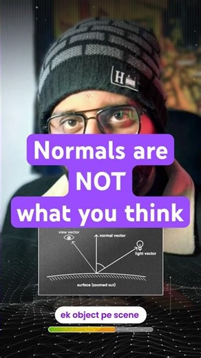 Normals are not Normal maps #gamedevelopment