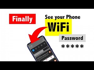How to show Wifi Password on android Phone
