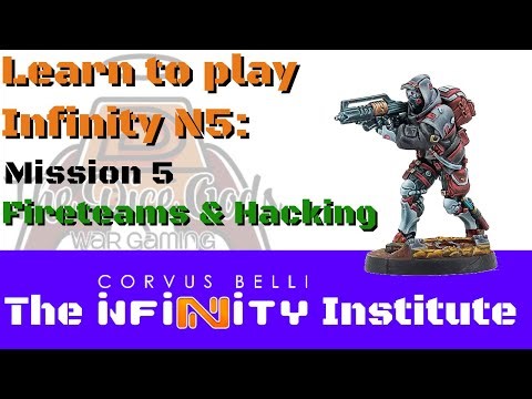 Learn to play Infinity N5 ep 8 – Fireteams, Hacking & Command Tokens