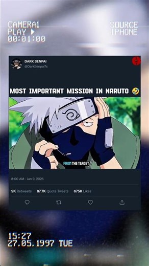 NARUTO's Most EPIC Mission Ever? ! #naruto #anime #animeanimeedit #shorts