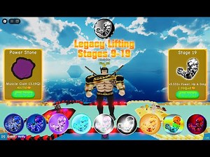 Legacy lifting simulator stages 9-19 [+1.282Td / Lift] (+63 Hours!!)