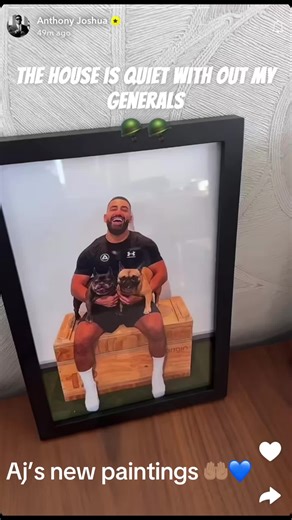 Anthony Joshua's Latest Updates and New Paintings