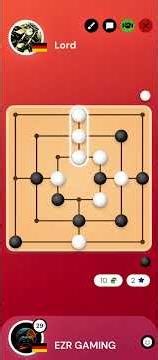 How to Win Mills Game Without Losing a Single Piece #ninemensmorris #millsgame #shorts