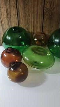 Vintage Glass Fishing Floats!