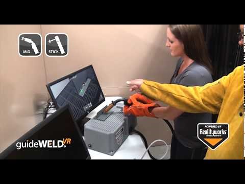 guideWELD VR welding simulator