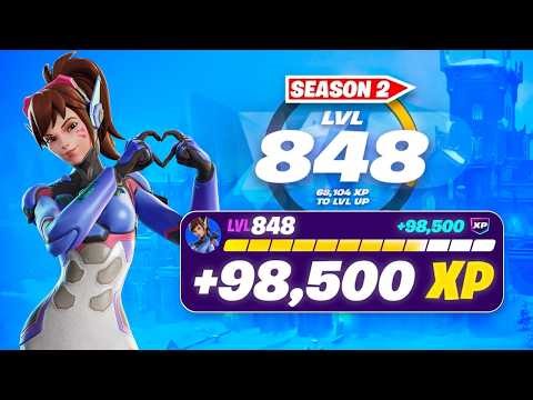 NEW *BEST* NO TIMER Fortnite XP MAP To LEVEL UP FAST in Fortnite Chapter 7 SEASON 2! (BROKEN XP)