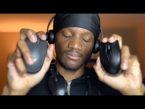 ASMR Echoing Mouse Clicks