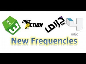 nouvelle fréquence de MBC tv channel frequency on Nilesat Arabsat