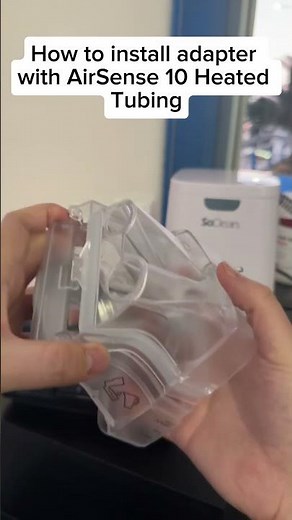 How to install SoClean Adapter with ResMed AirSense 10 Heated Tubing? | CPAP Store USA #cpap