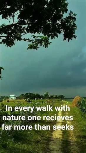natire view with clouds and greenary #nature