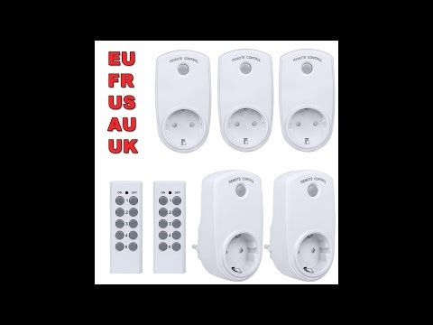 Review Wireless Smart Remote Control Socket Plug Power Outlet Light Switch Plug On Aliexpress