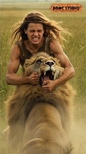 Samson killed Lion as a Teenager #samson #ddmcstudio #ai #movie #marvel