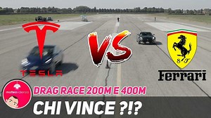 Watch Tesla Model 3 Performance Take On Ferrari F12