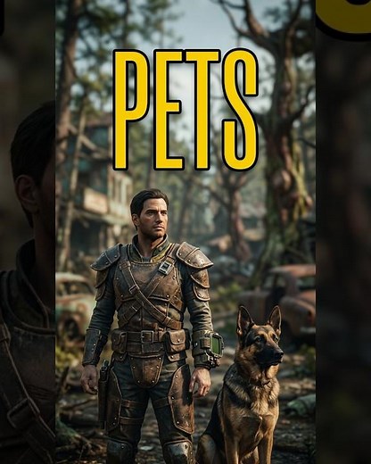 Don't Miss These New Fallout 76 Pets 🐾 #fallout76 #shorts
