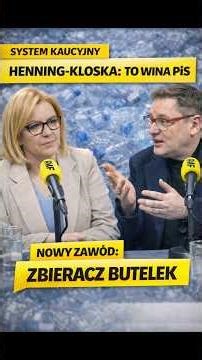 Henning Kloski blames the problems with the deposit system on PiS?!