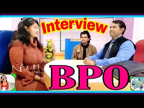 BPO interview questions and answers in Hindi | Call centre job Interview