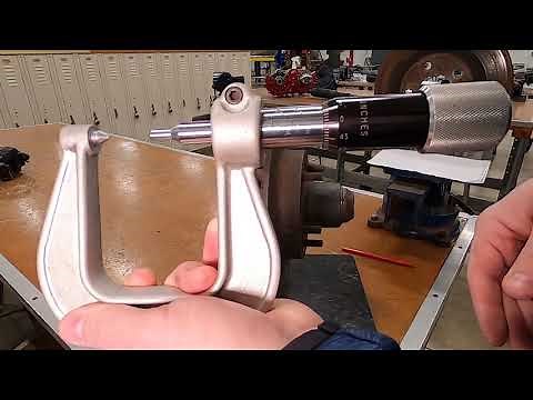 Using a Disc Brake Micrometer
