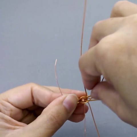 Knot bracelets | ring | Embroidery Chain Stitch | no stone @LanAnhHandmade 897 #Shorts