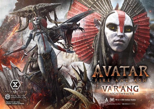 Pre-Orders Open December 29 for ‘Avatar: Fire and Ash Varang & Nightwraith’ Statue