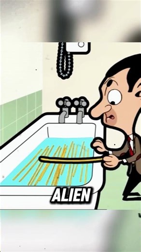 Mr Bean is actually an Alien! #shorts #mrbean #didyouknow #cartoonfacts