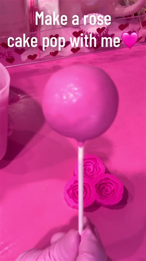 Make a rose cake pop with me🩷 Today we’re making a PINK CAKE cake pop using a small rose mold. This has become one of my favorites as I have small, medium, and large sizes to make strawberries, apples, and my mini rose cakes #Spring is here and #Easter is on its way...have you ordered today? Order Link Below: https://whcqx3nv.forms.app/holiday- cakesicles-and-dipped-treats-order-form Stay tuned for new Spring/Easter #treats Visit all Socials @PINKCAKEpopsandminis Please support my business as a