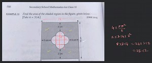 700Secondary School Mathematics for Class 10EXAMPLE 13 Find t... | Filo