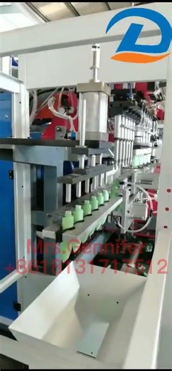 6 mould head auto blow molding machine